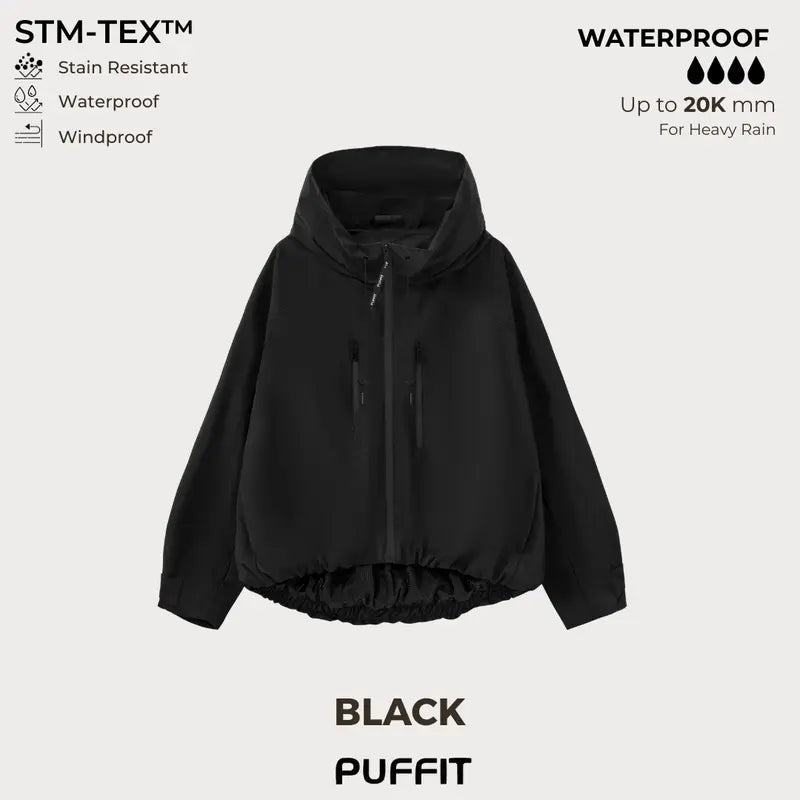 One Size Short Oversized Rain Jacket