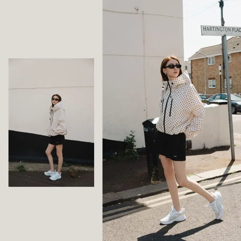 One Size Short Oversized Rain Jacket