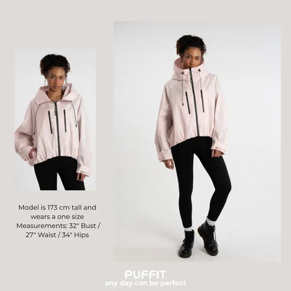One Size Short Oversized Rain Jacket