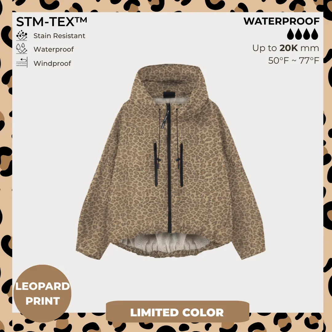 One Size Short Oversized Rain Jacket