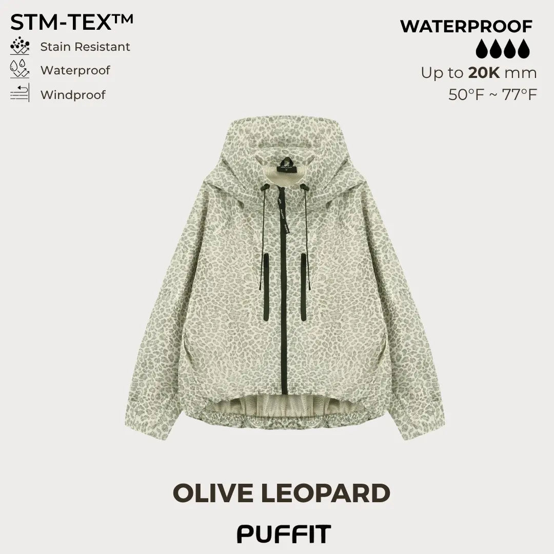 One Size Short Oversized Rain Jacket
