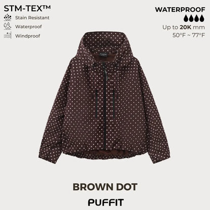 One Size Short Oversized Rain Jacket