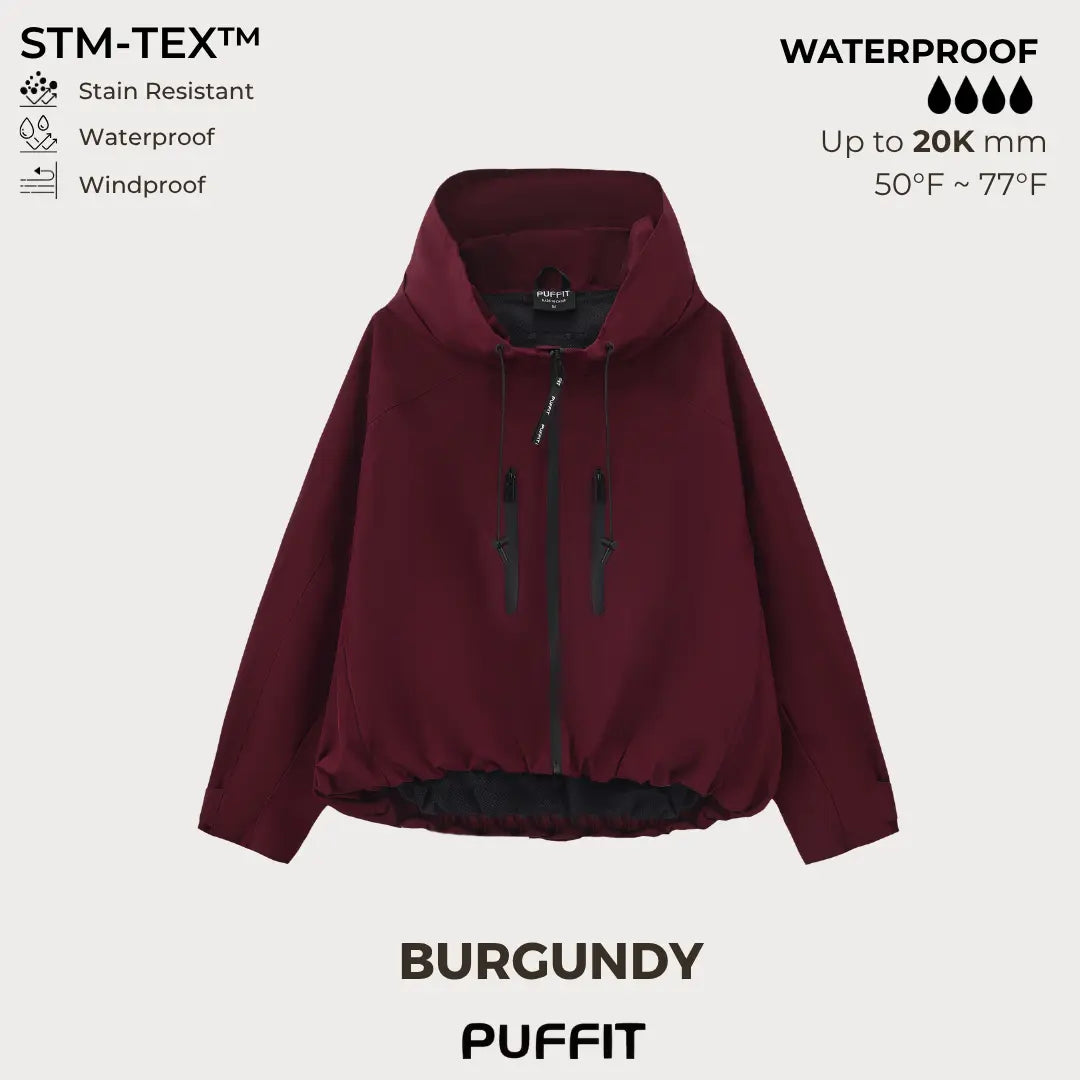 One Size Short Oversized Rain Jacket