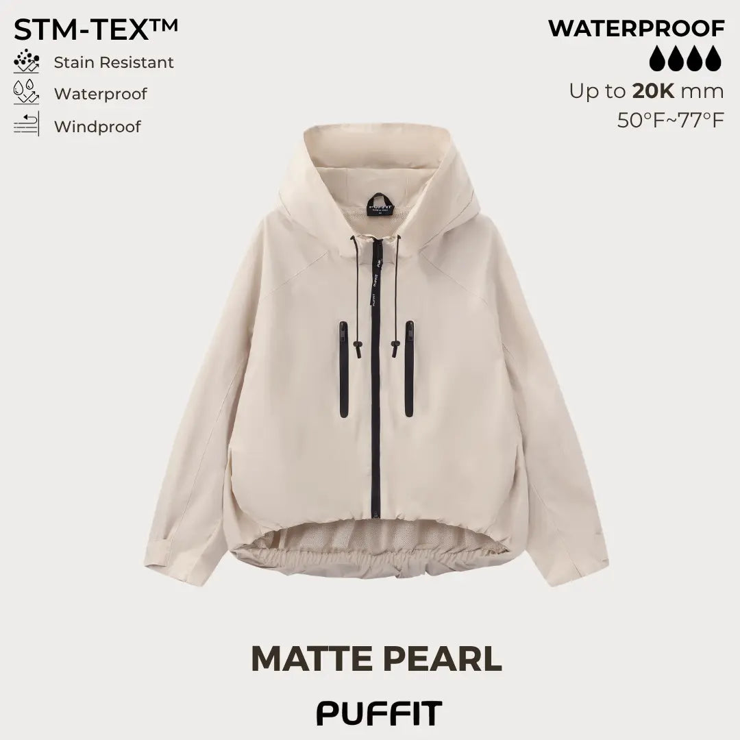 One Size Short Oversized Rain Jacket