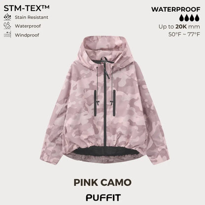 One Size Short Oversized Rain Jacket