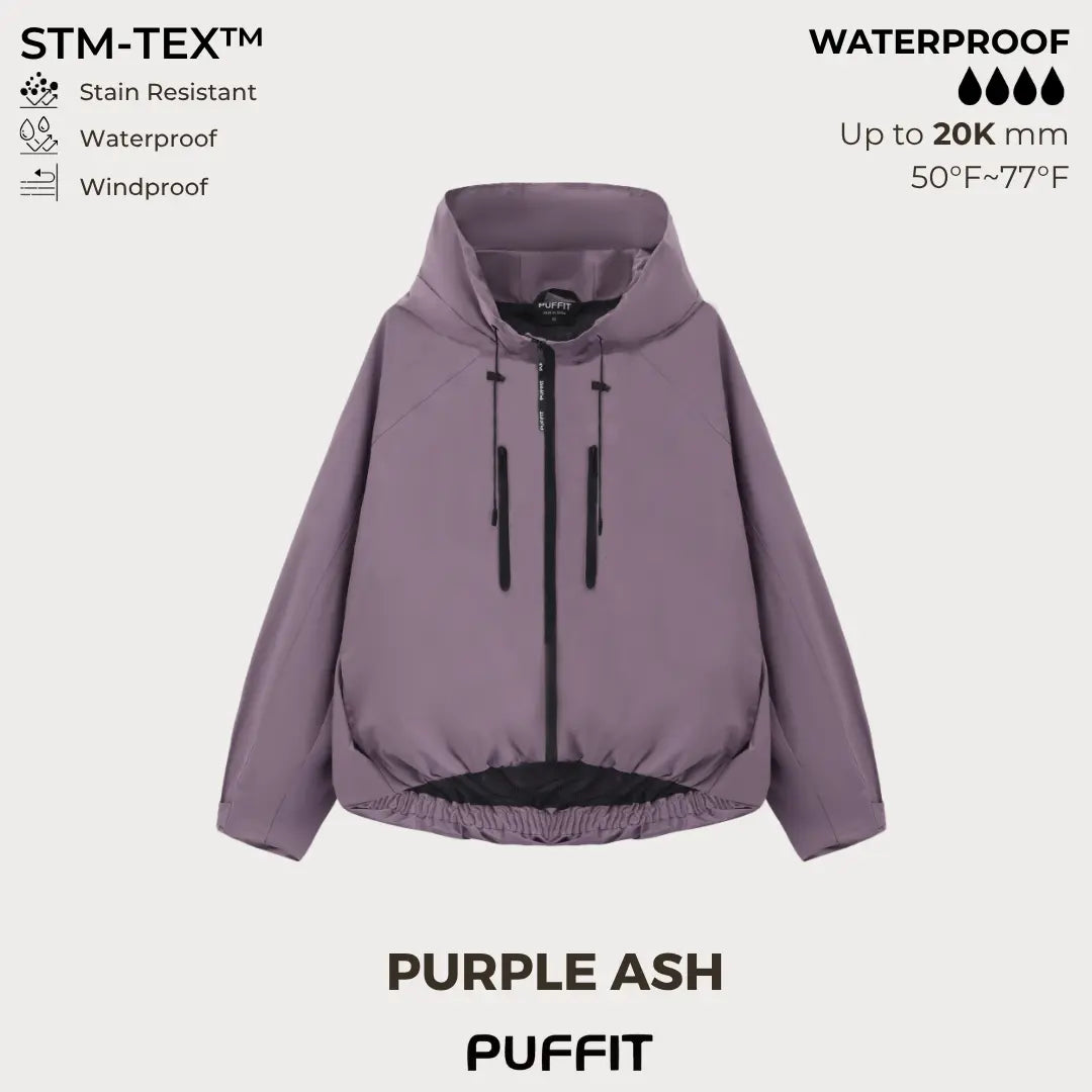 One Size Short Oversized Rain Jacket