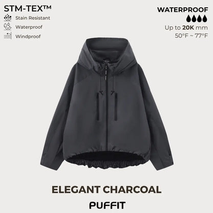 One Size Short Oversized Rain Jacket